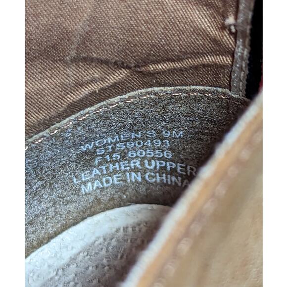 Sperry Women's Brown Top Sider Wedge Lace Up Bootie 9M - Picture 5 of 6